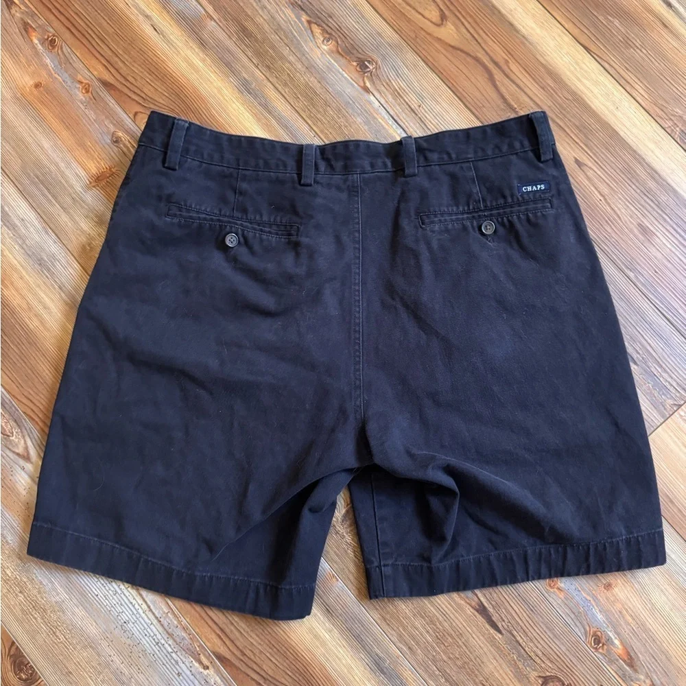 Chaps - Black Men's Shorts size 36 - Picture 7 of 7